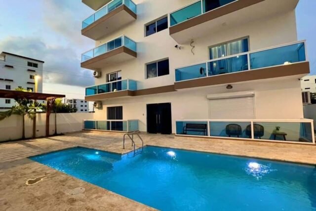 Apartamento 2 Hab en Planta Baja frente a Piscina | Residencial Mar Azul, Bayahibe
